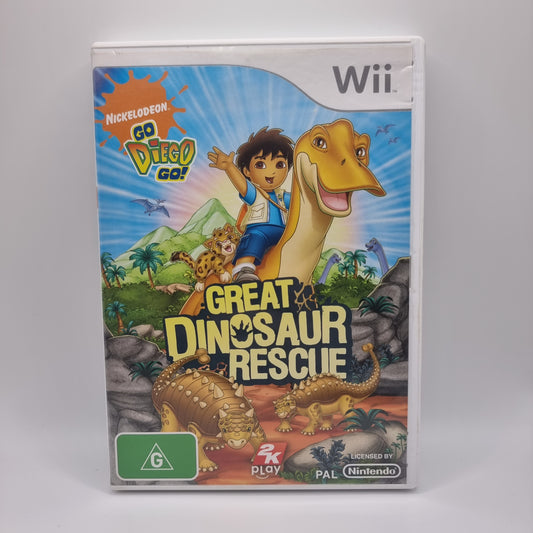 Go Diego Go! Great Dinosaur Rescue Wii Game