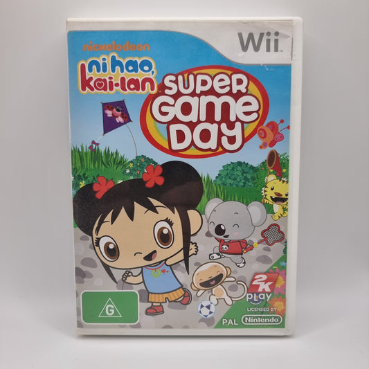 Ni Hao, Kai-Lan Super Game Day Wii Game - Pre-Owned