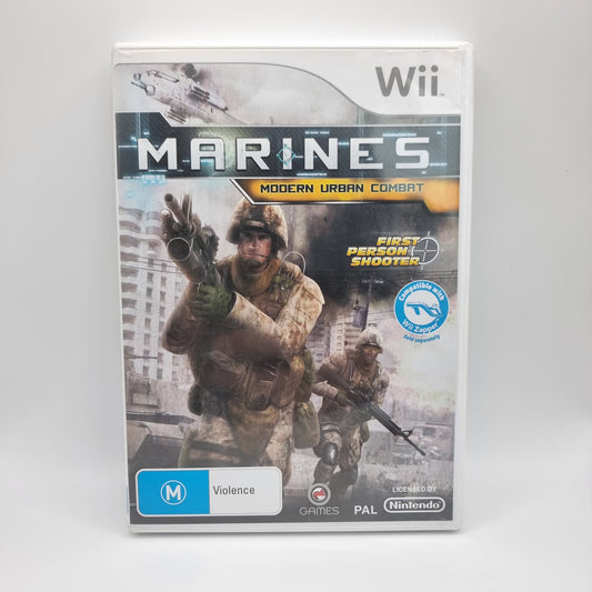 Marines - Modern Urban Combat Wii Game - Pre-Owned