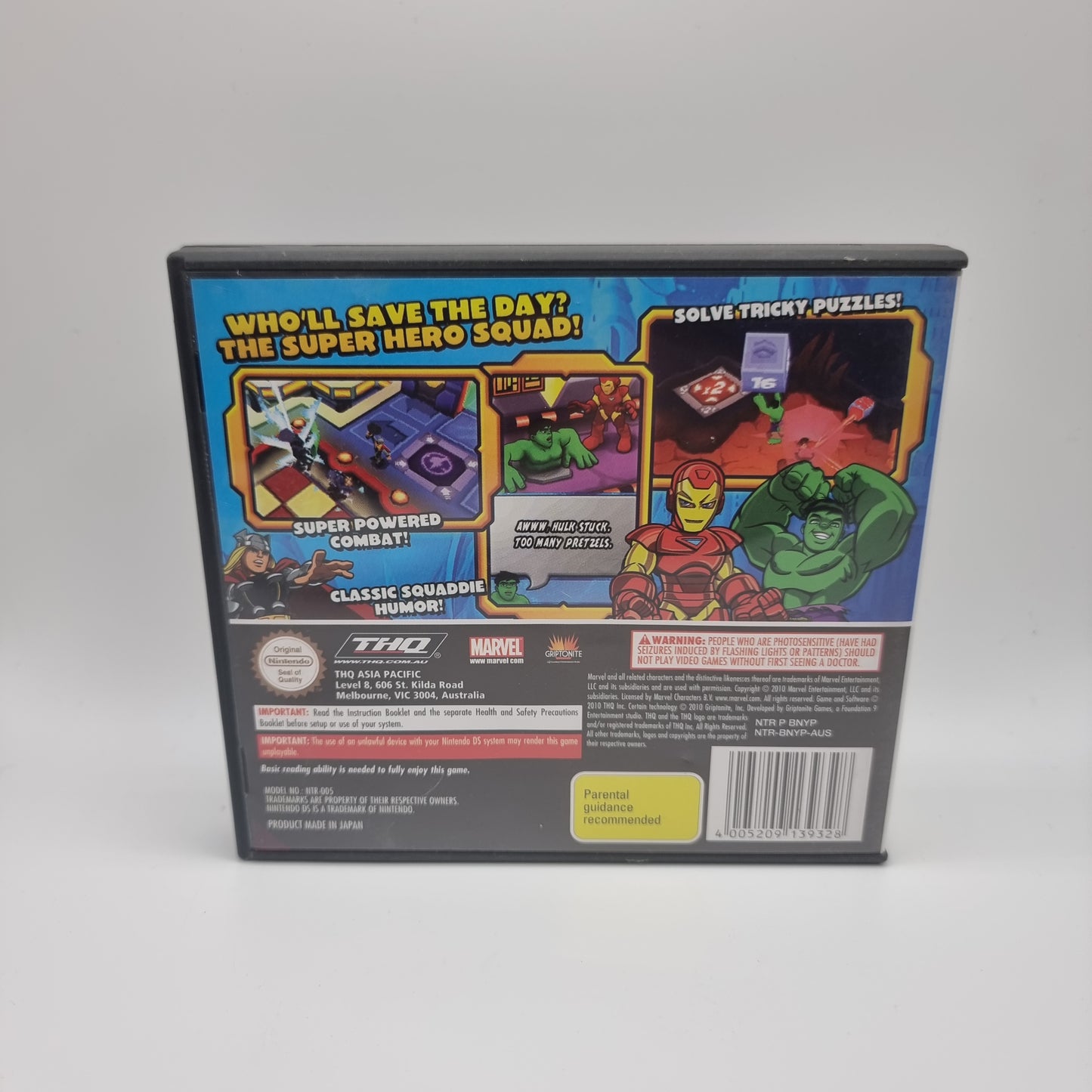 Marvel Super Hero Squad - The Infinity Gauntlet DS Game