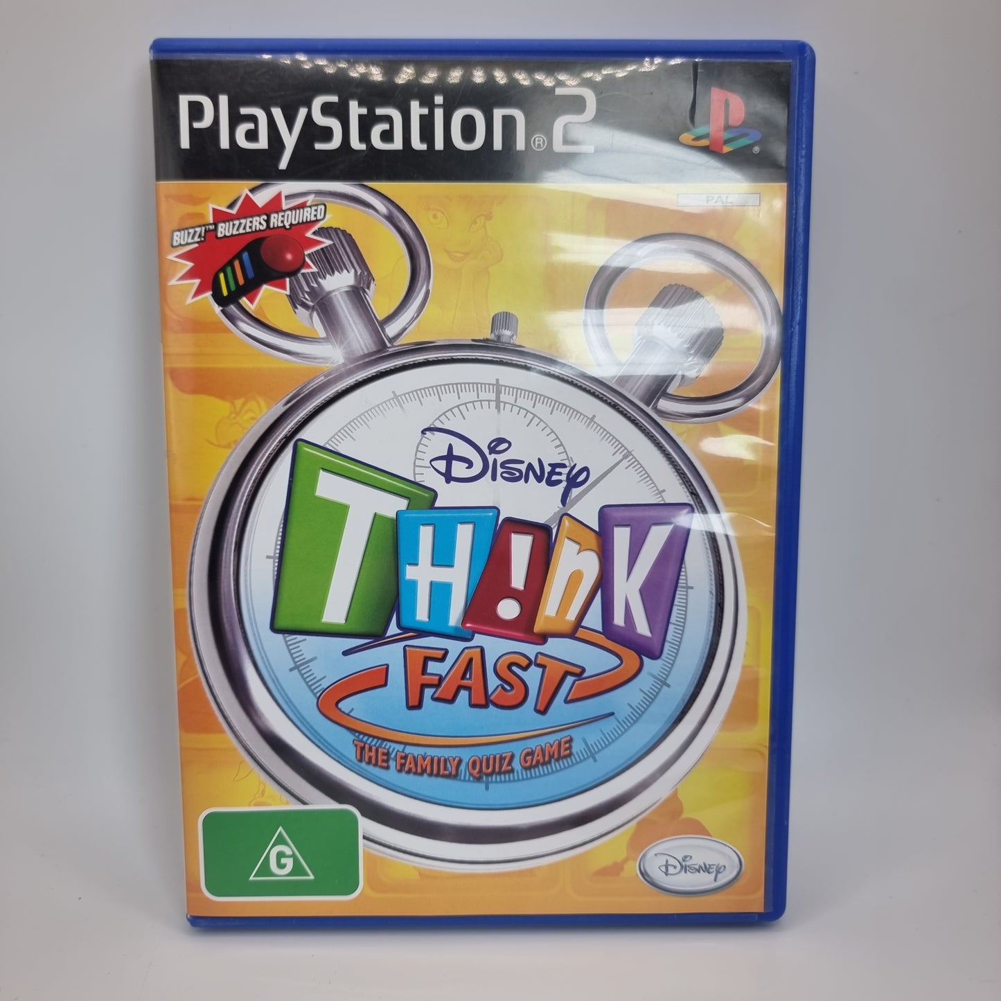 Disney Think Fast PS2 Game - Pre-Owned