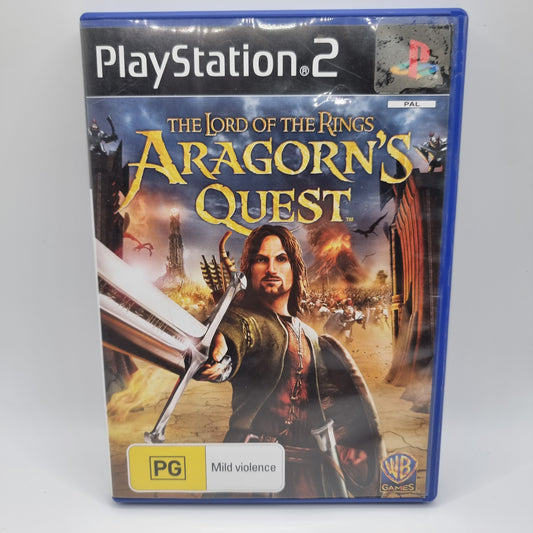 The Lord of the Rings Aragorn's Quest PS2 Game - Pre-Owned