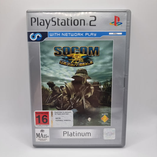 SOCOM US Navy Seals PS2 Game - Pre-Owned