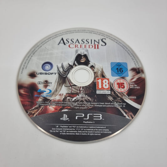 Assassin's Creed II PS3 Game - Disc Only