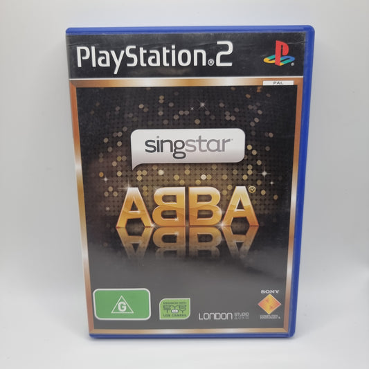 Singstar ABBA PS2 Game