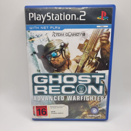 Tom Clancy's Ghost Recon Advanced Warfighter PS2 Game