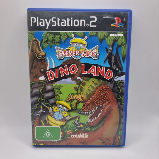 Clever Kids Dino Land PS2 Game