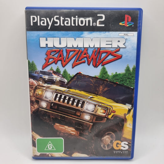 Hummer Badlands PS2 Game