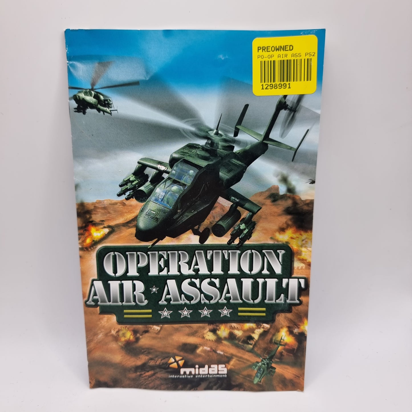 Operation Air Assault PS2 Game