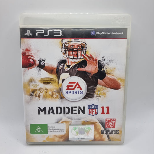 Madden 11 PS3 Game