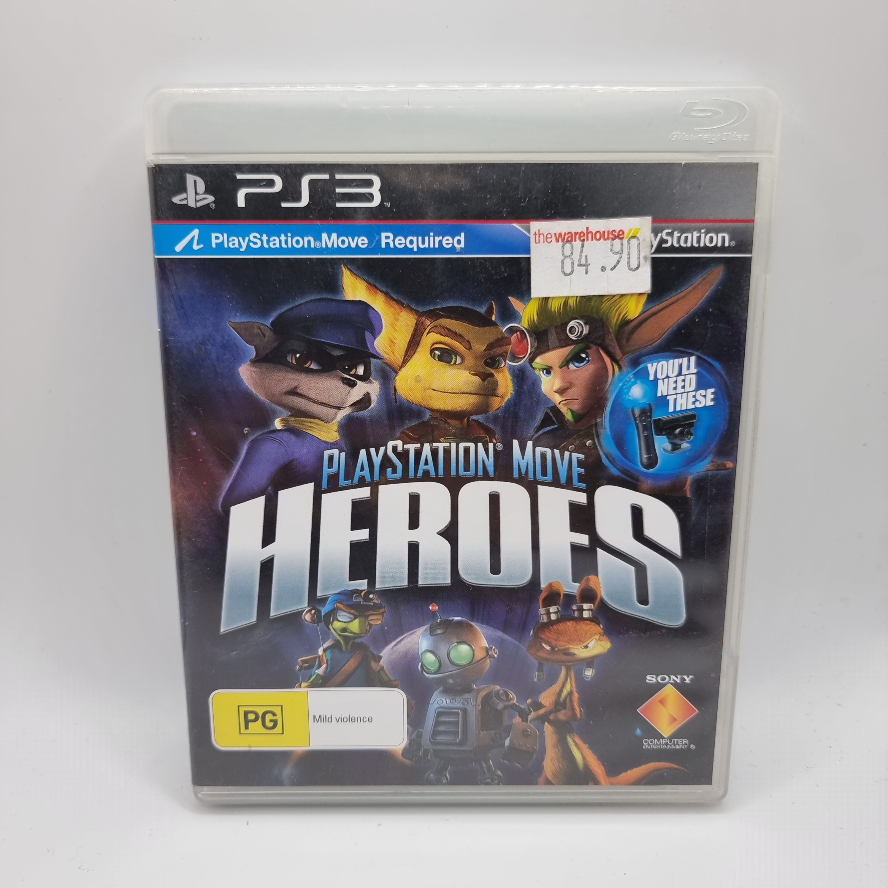 Playstation move heroes deals ps3