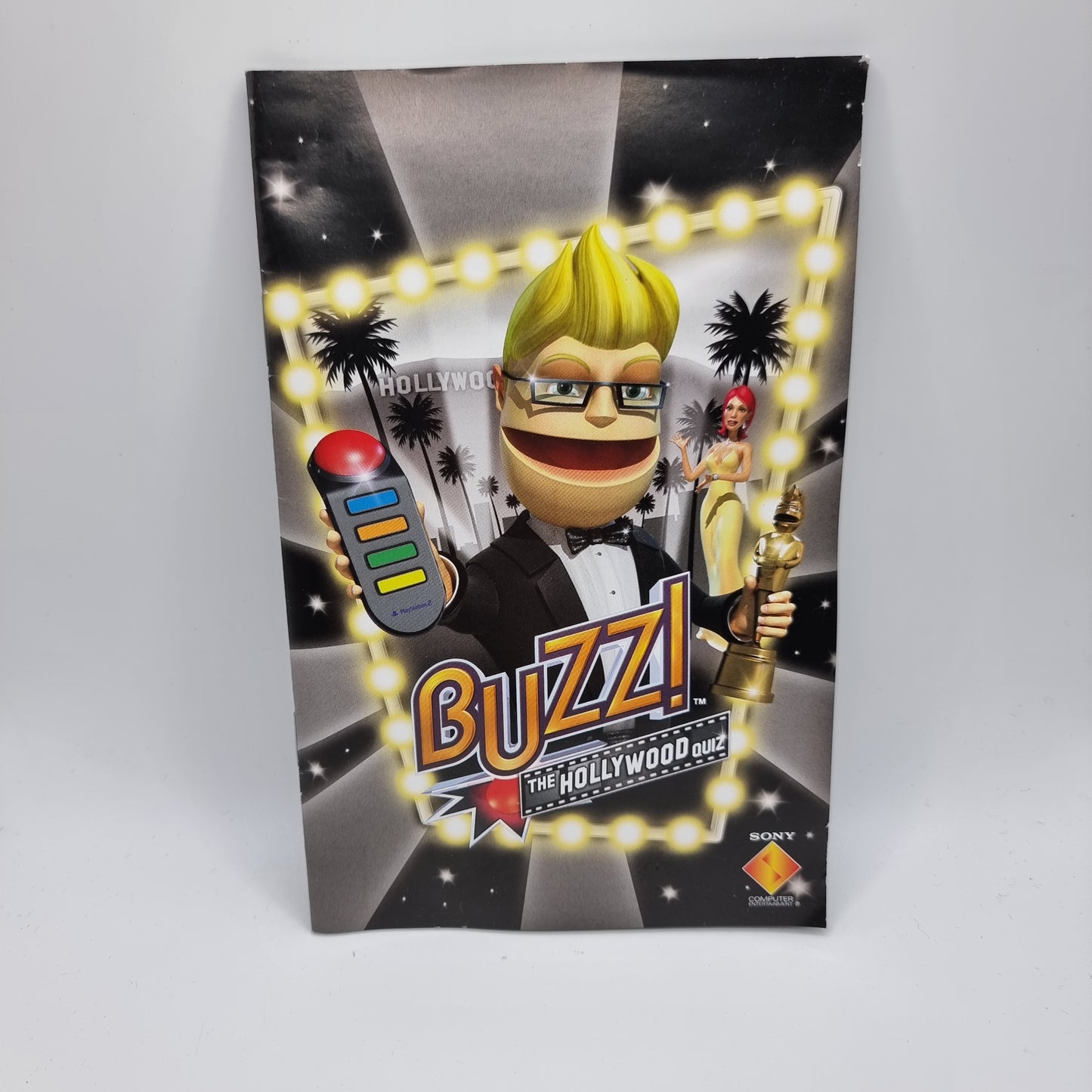 Buzz! The Hollywood Quiz PS2 Game