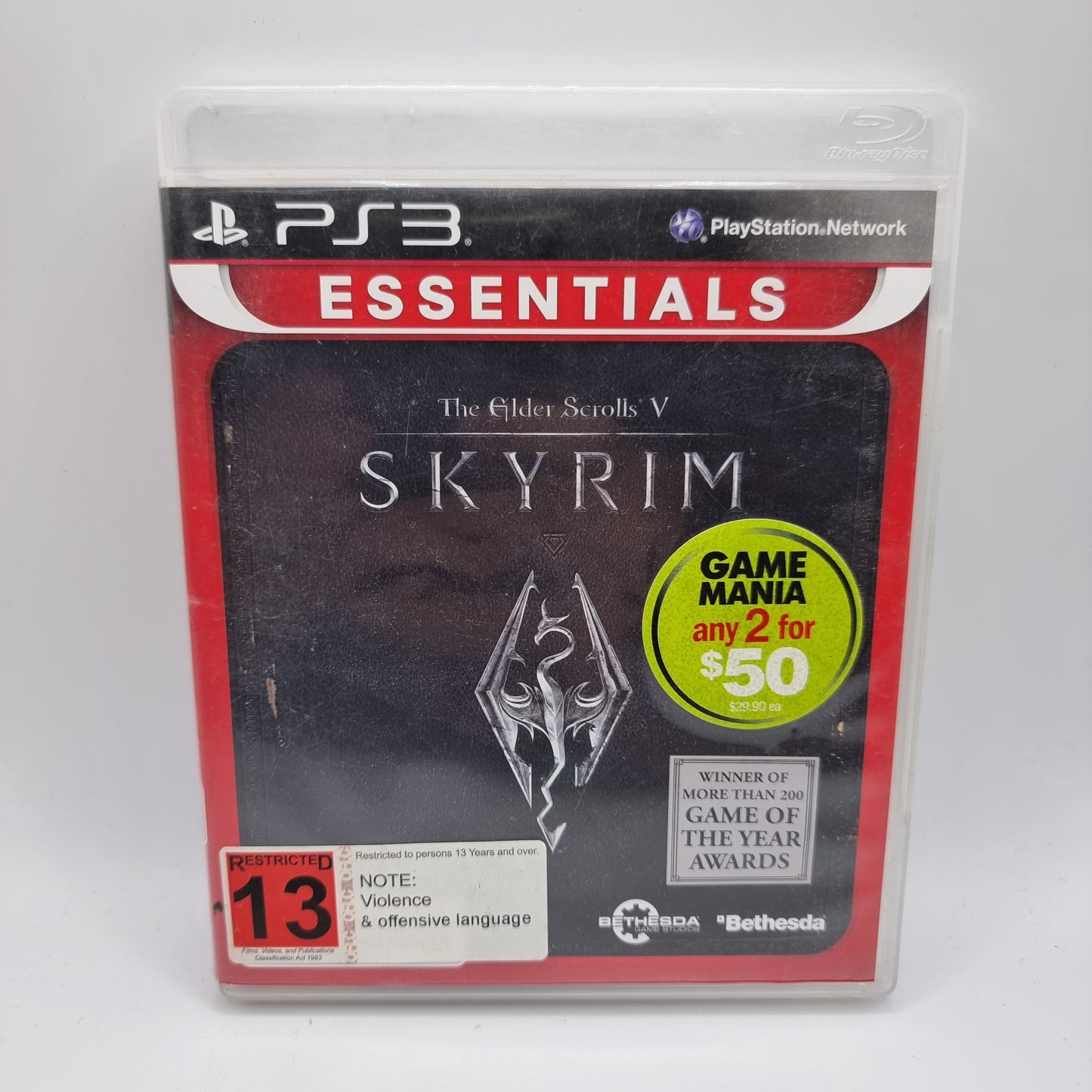 The Elder Scrolls V Skyrim PS3 Game