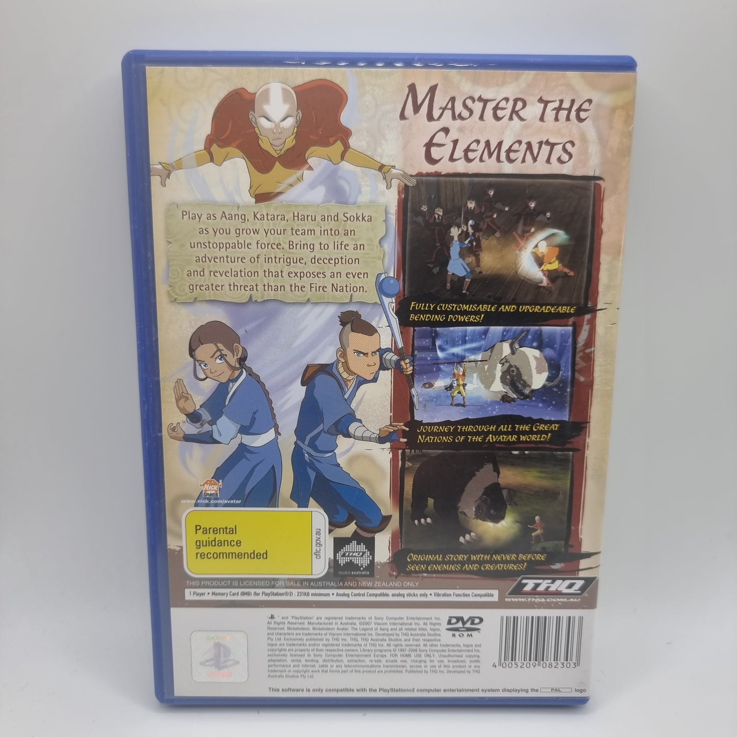 Avatar - The Legend of Aang PS2 Game