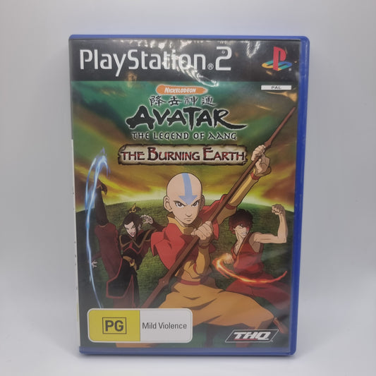 Avatar - The Legend of Aang - The Burning Earth PS2 Game