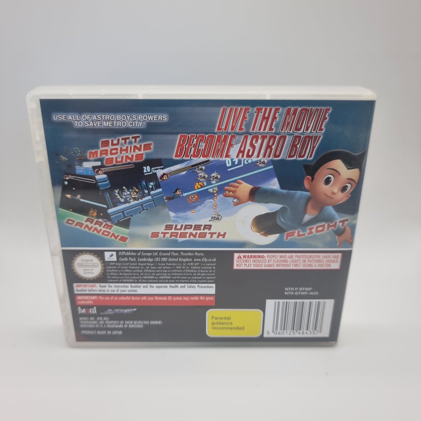 Astro Boy the Video Game DS Game