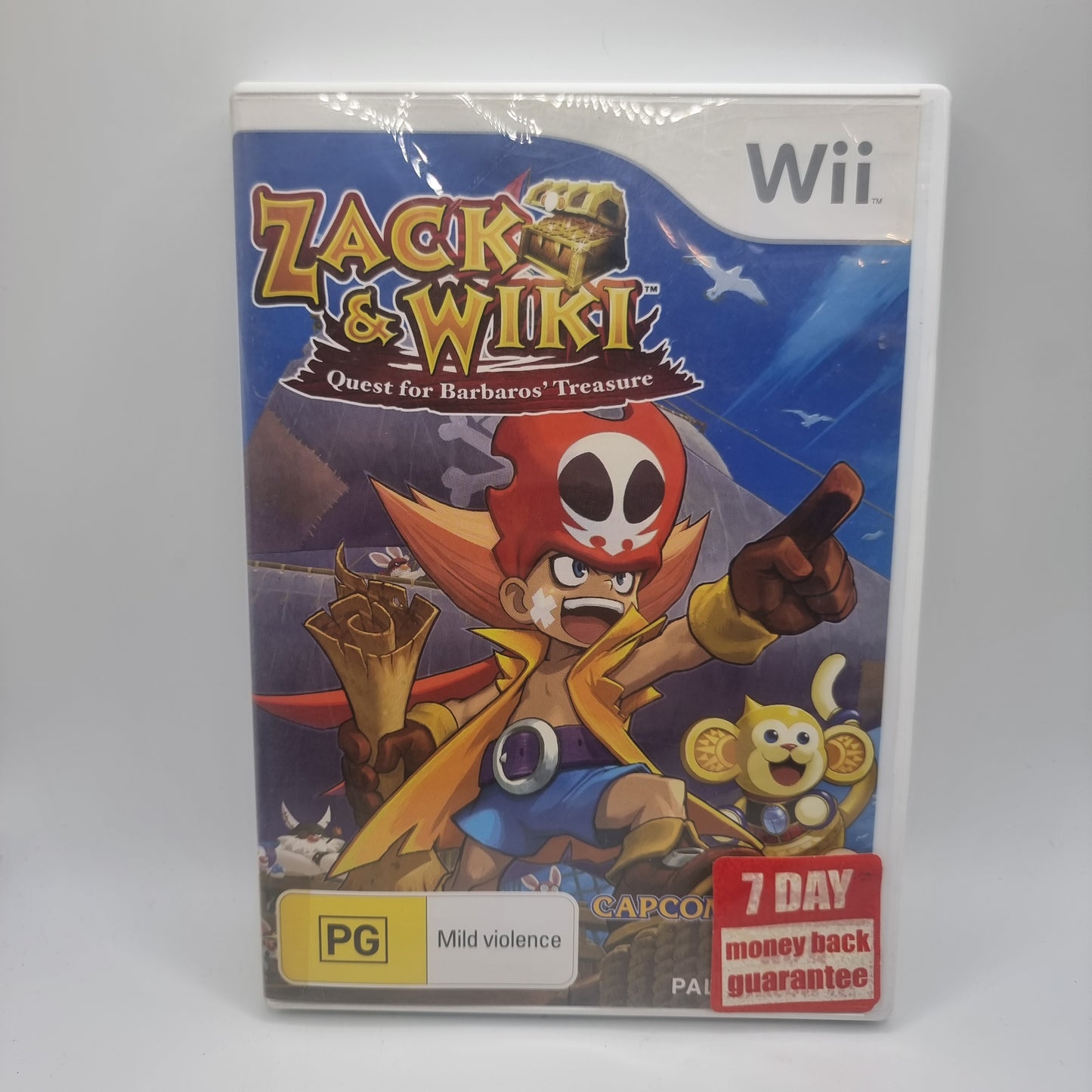 Zack & Wiki Quest for Barbaros Treasure Wii Game