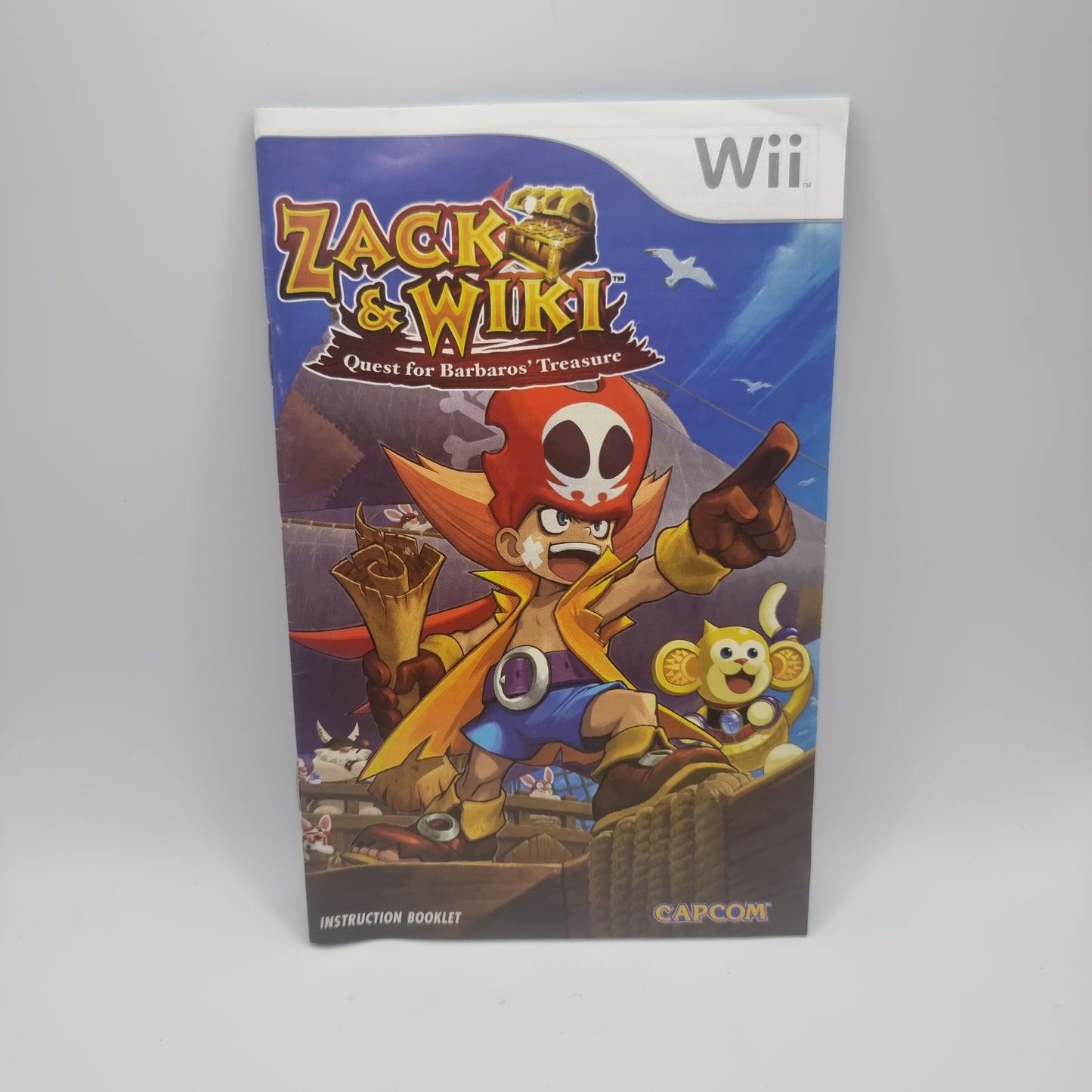 Zack & Wiki Quest for Barbaros Treasure Wii Game