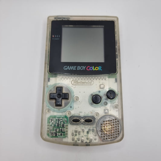 Clear Gameboy Color Console