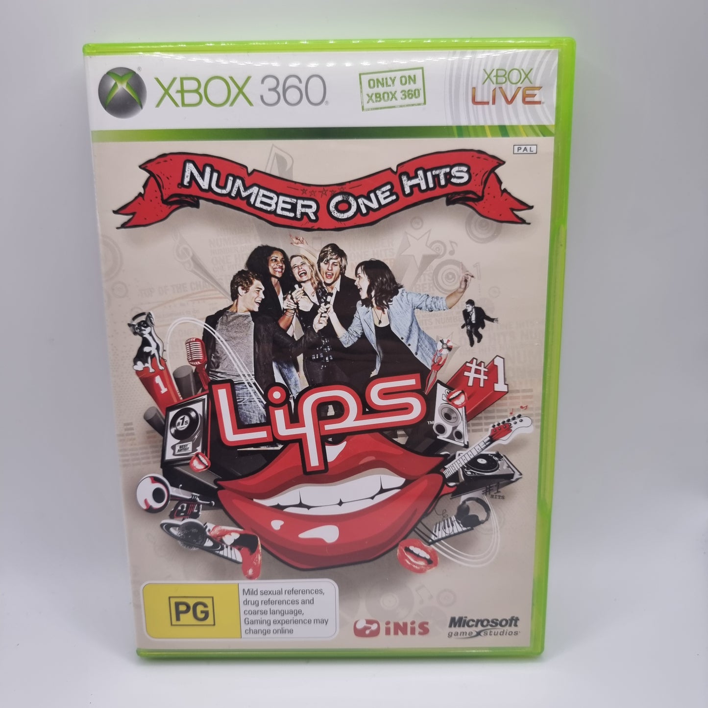 Lips Number One Hits Xbox 360 Game