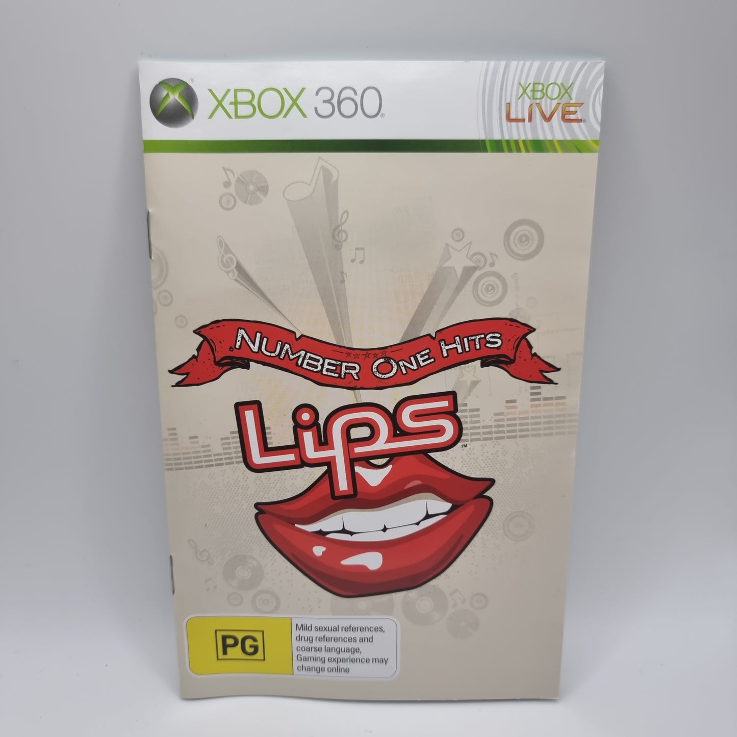 Lips Number One Hits Xbox 360 Game