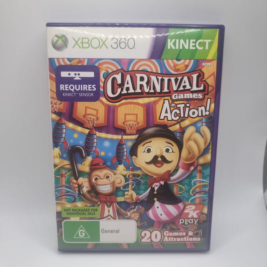 Carnival Games in Action! Xbox 360 Game