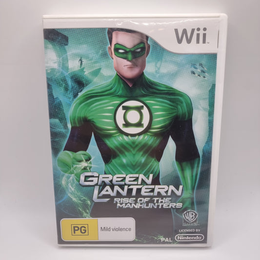 Green Lantern Rise of the Manhunters Wii Game