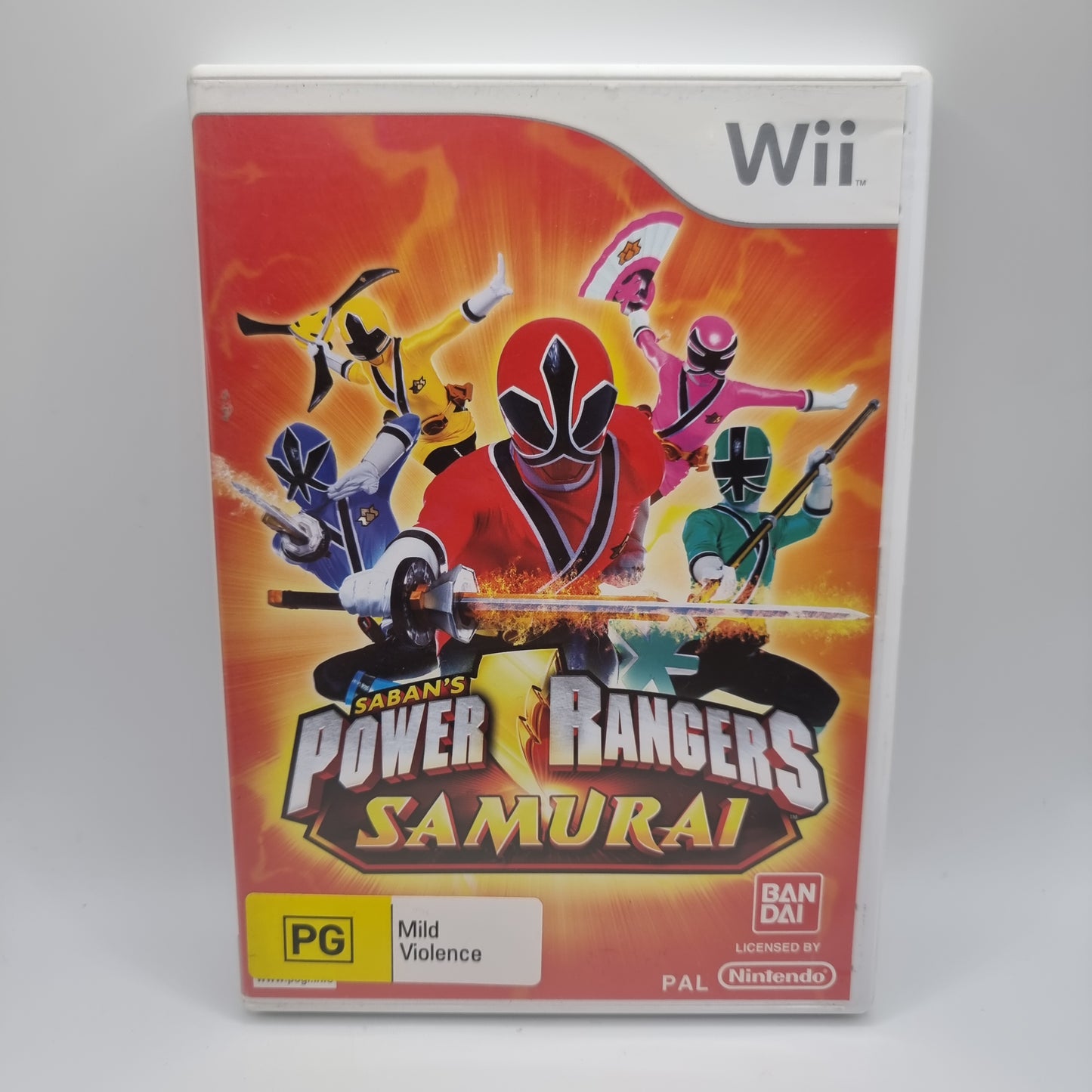 Power Rangers Samurai Wii Game