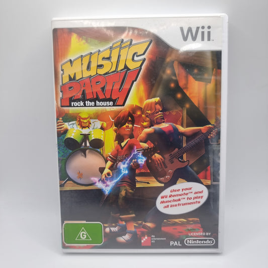 Music Party - Rock the House Wii Game