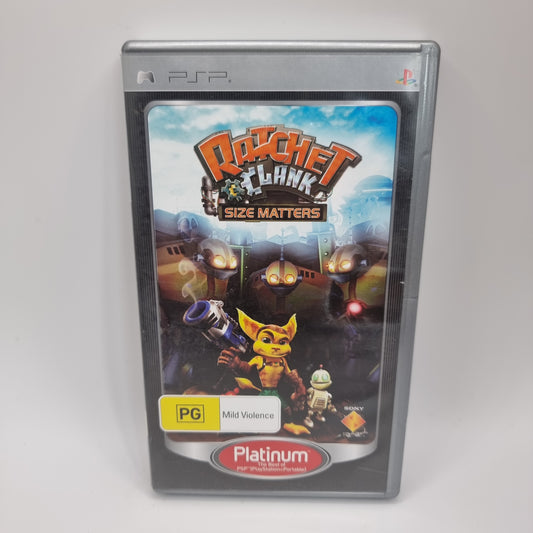 Ratchet & Clank Size Matters PSP Game