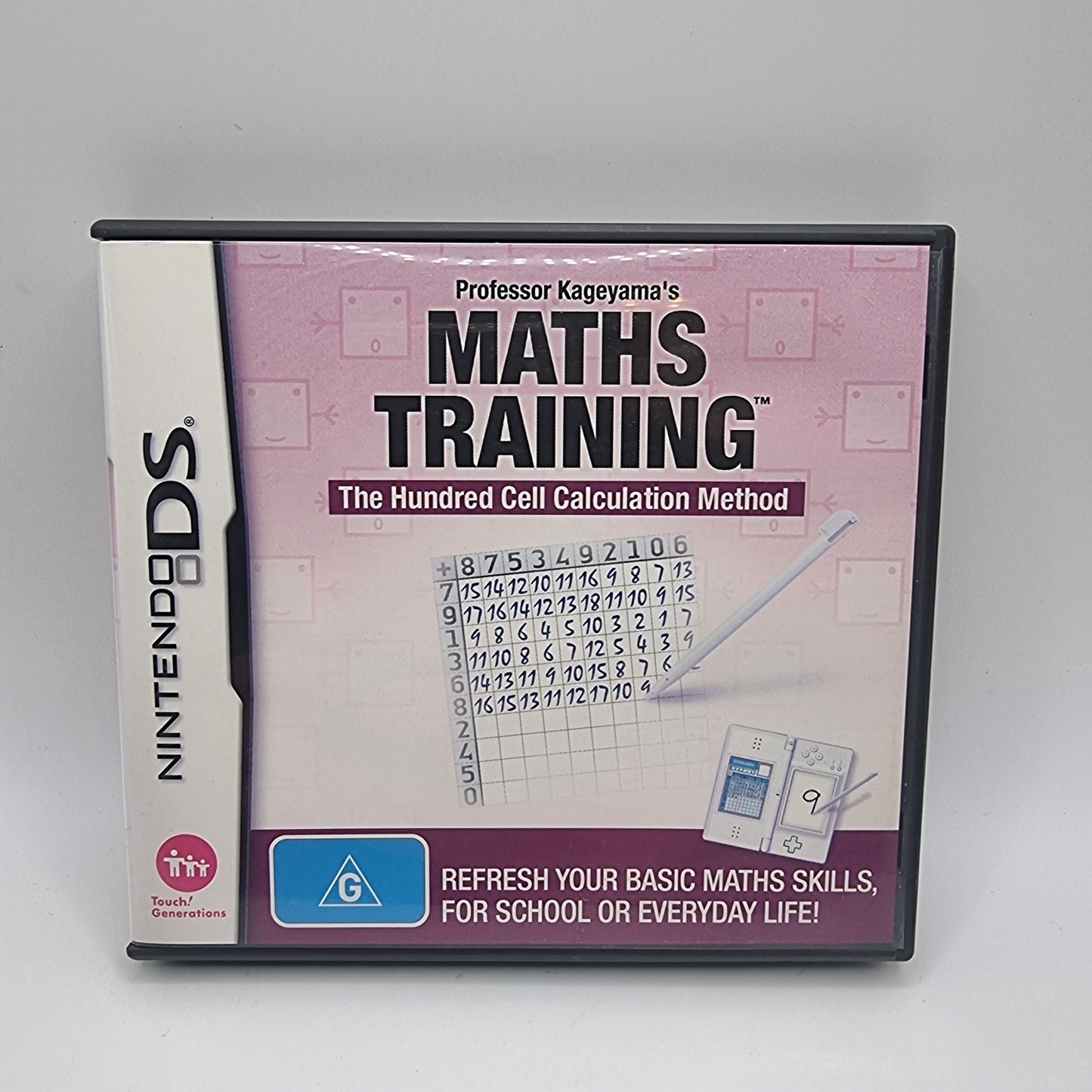 Maths Training DS Game