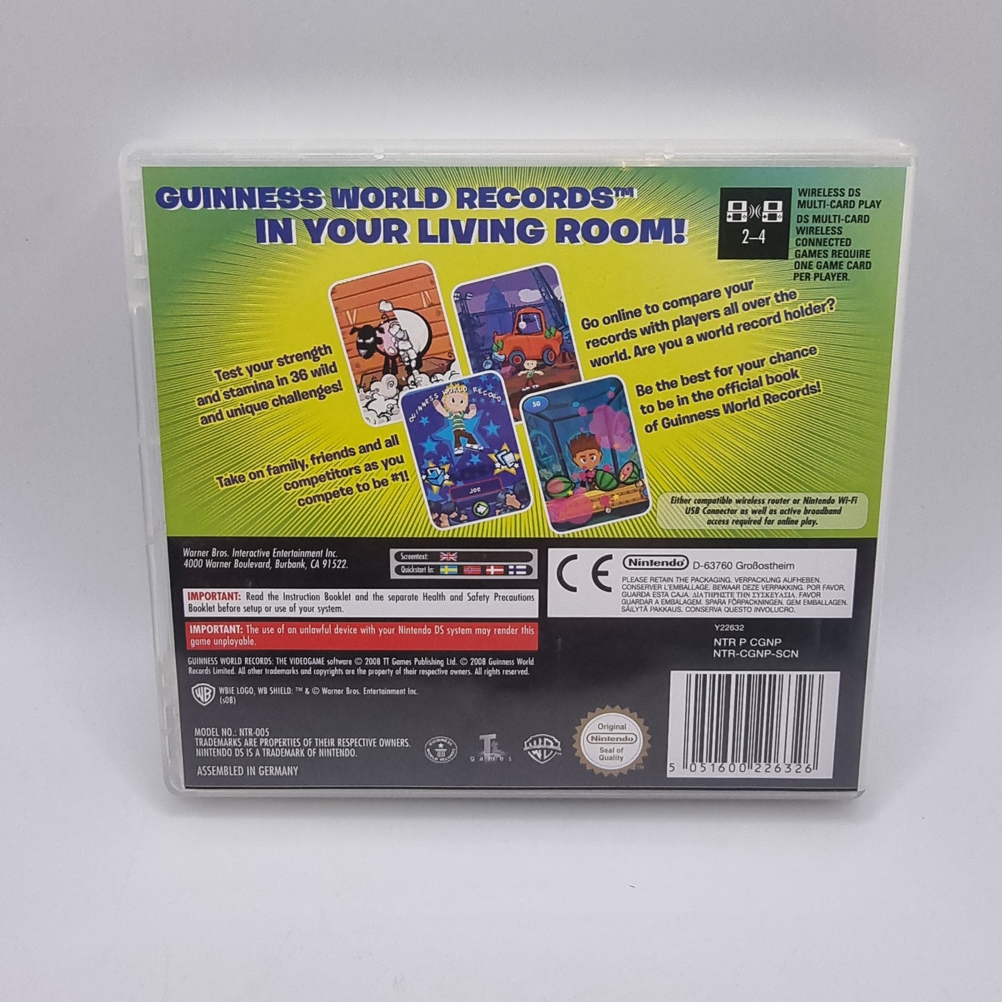 Guinness World Records The Video Game DS Game