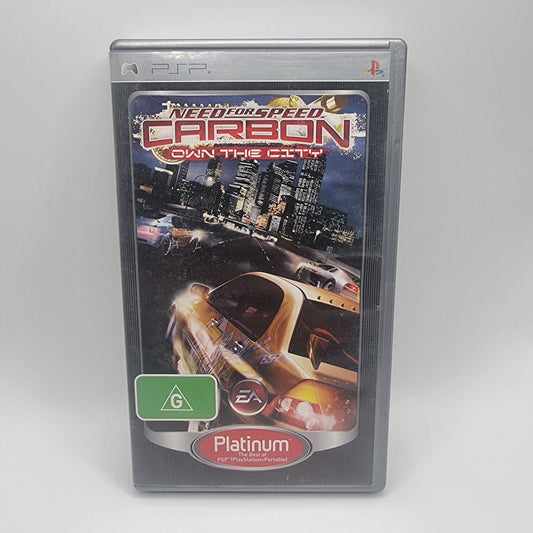 Need for Speed Carbon - Own the City PSP Game