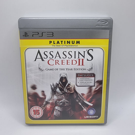 Assassin's Creed II PS3 Game