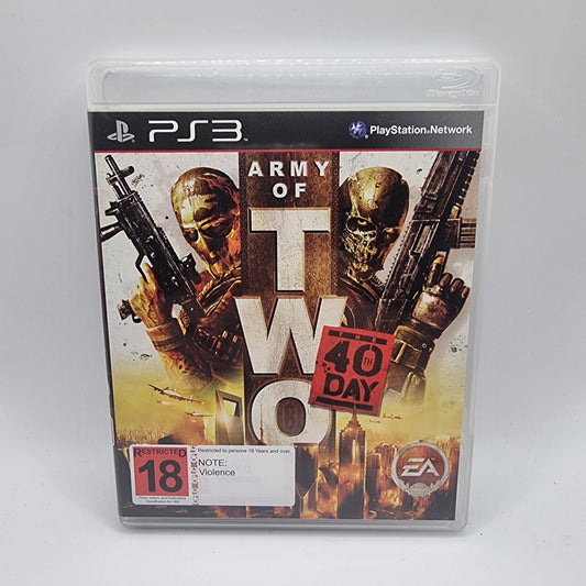 Army of Two the 40th Day PS3 Game