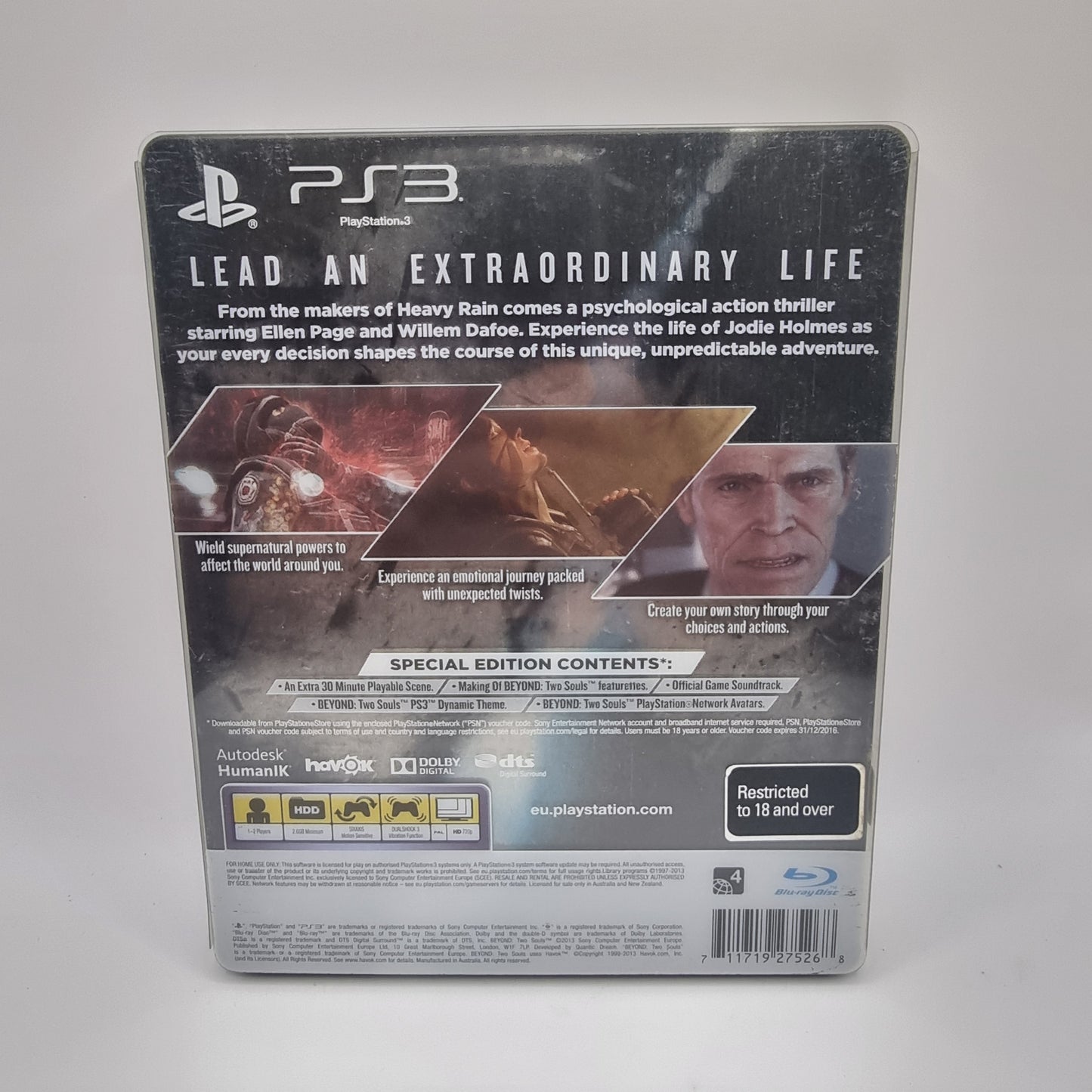 Beyond Two Souls Special Edition PS3 Game