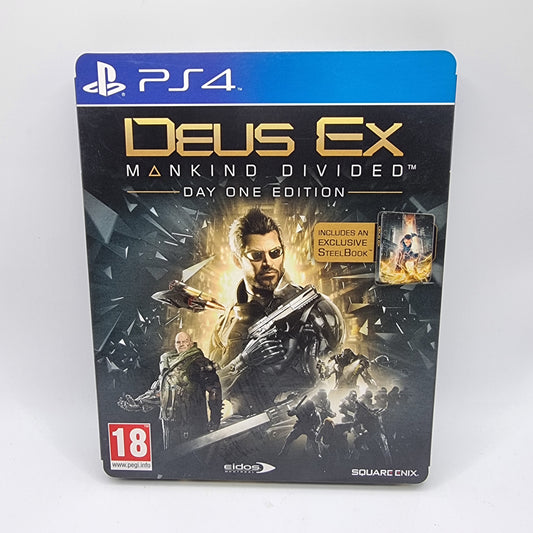 Deus Ex Mankind Divided Day One Edition PS4 Game