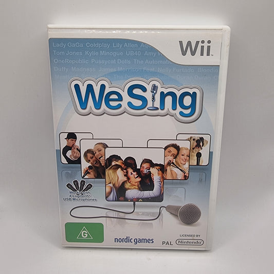 We Sing Wii Game