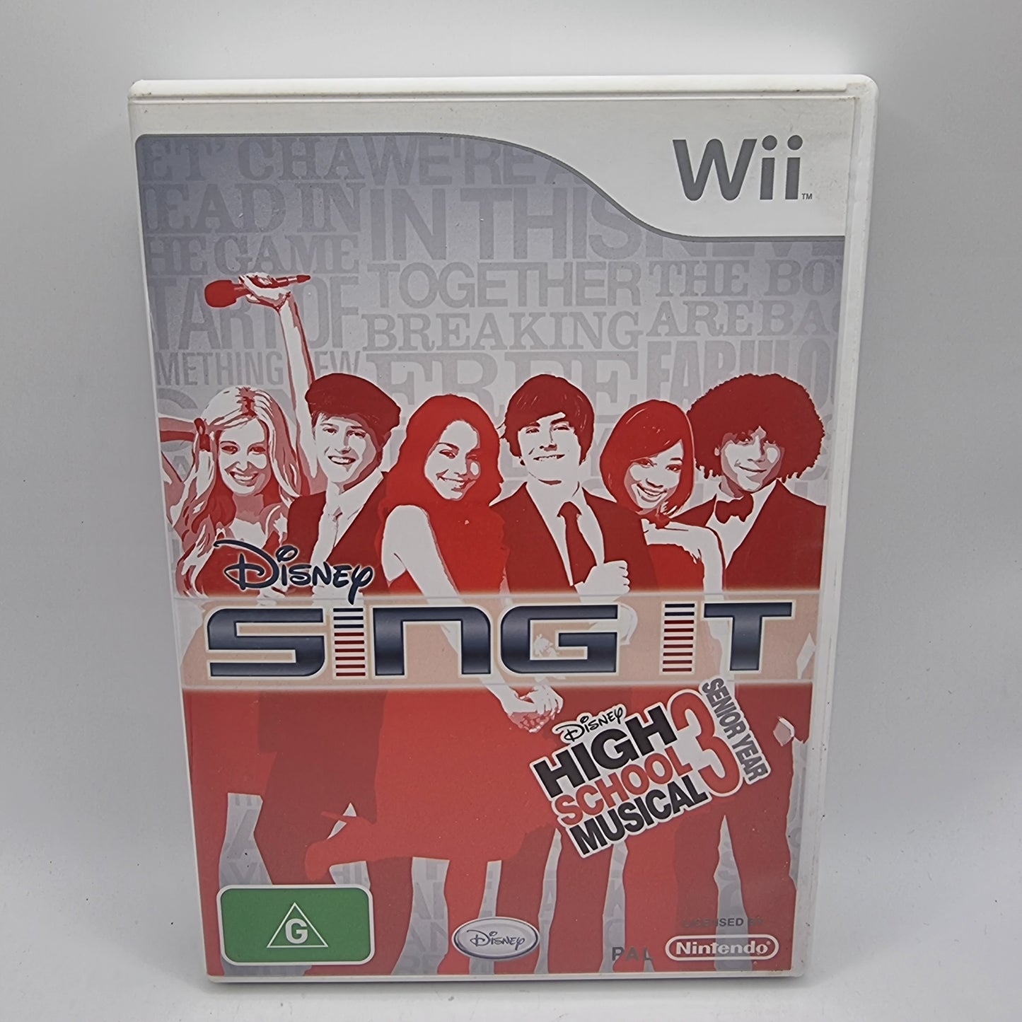 Sing It! - High School Musical 3 Senior Year Wii Game