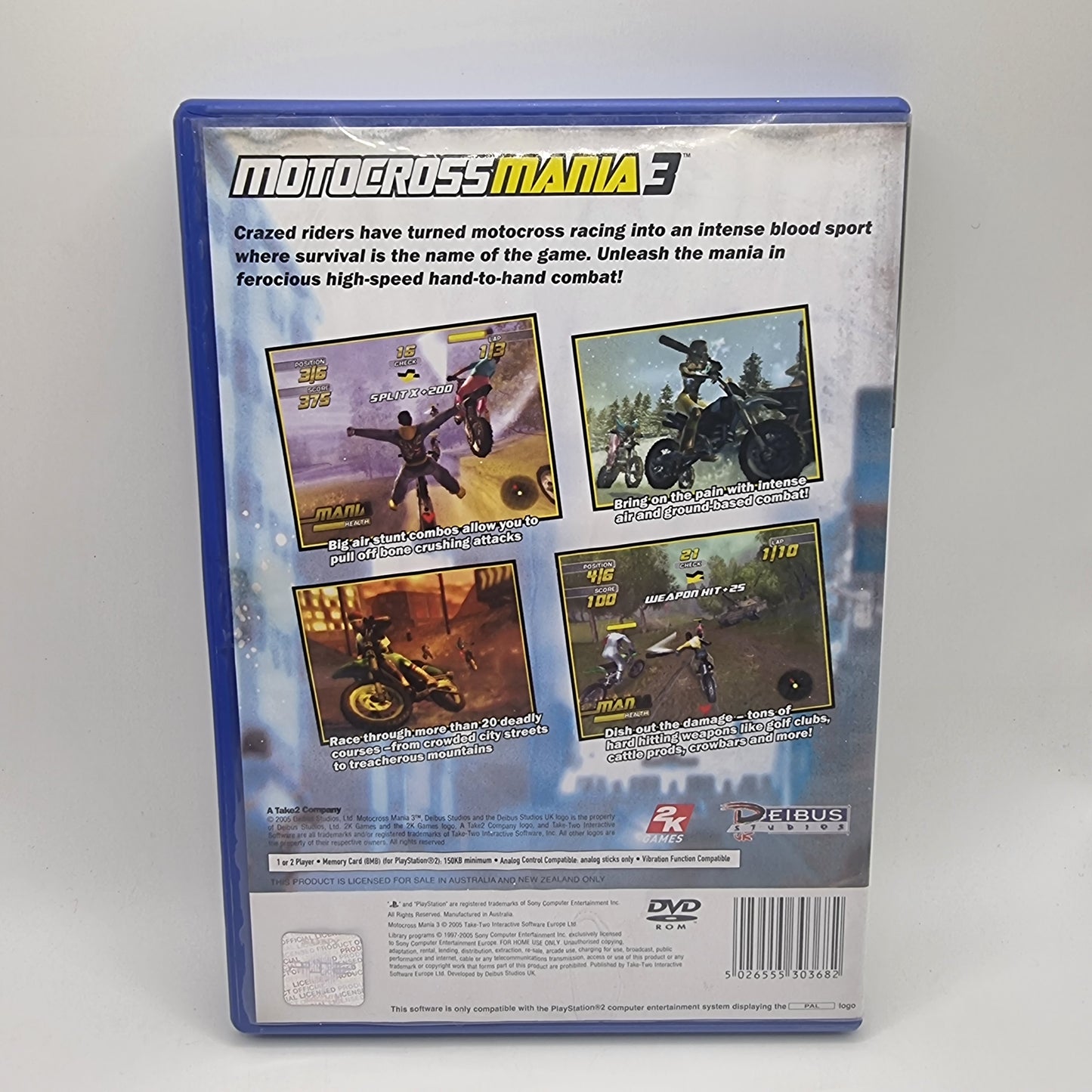 Motocross Mania 3 PS2 Game