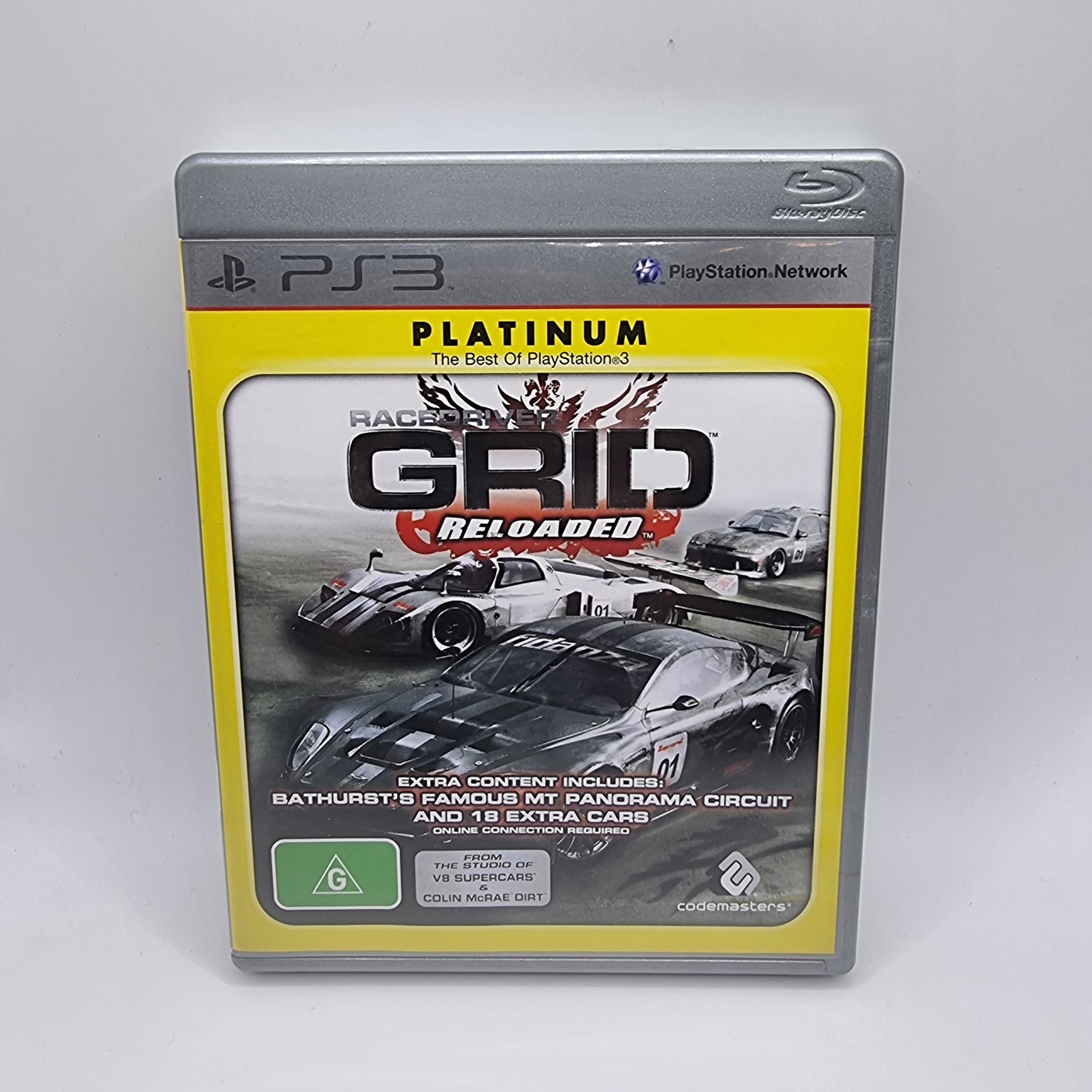 Race Driver Grid Reloaded PS3 Game