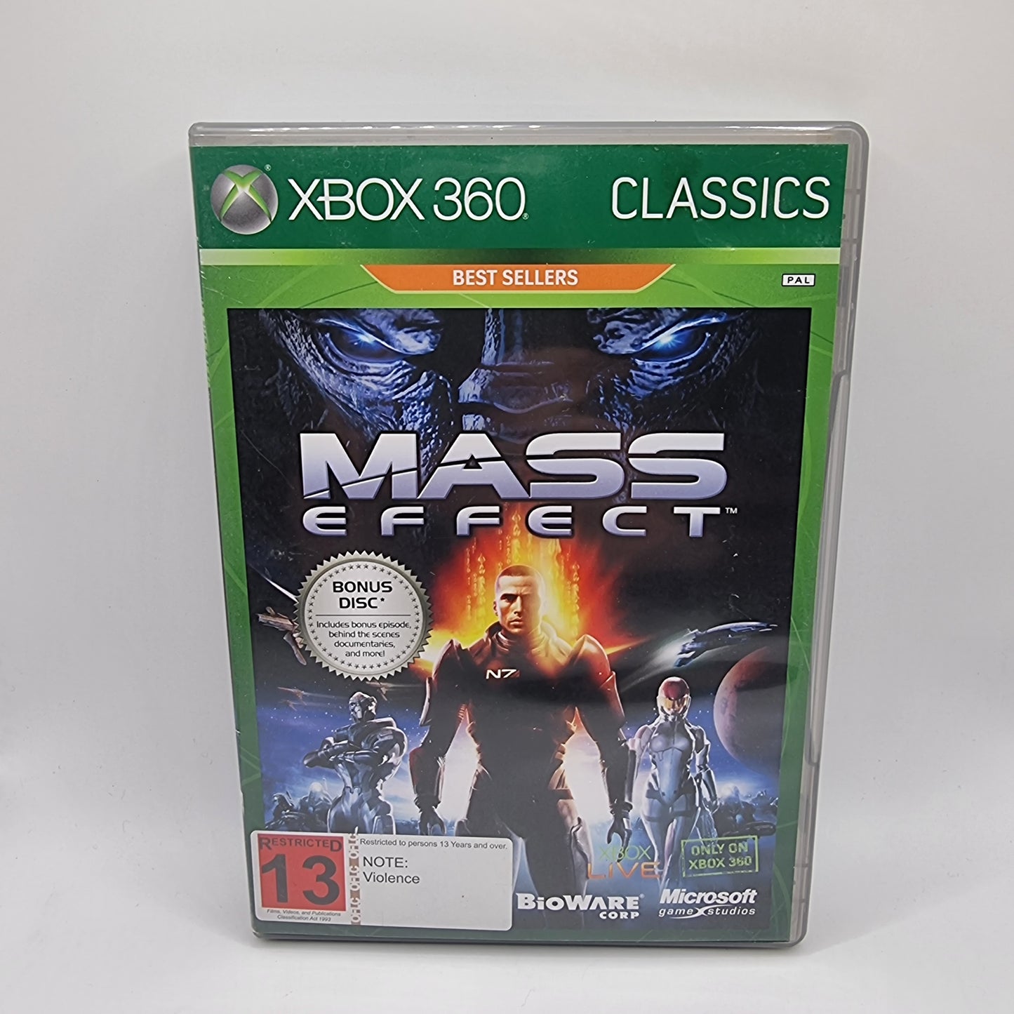 Mass Effect Xbox 360 Game