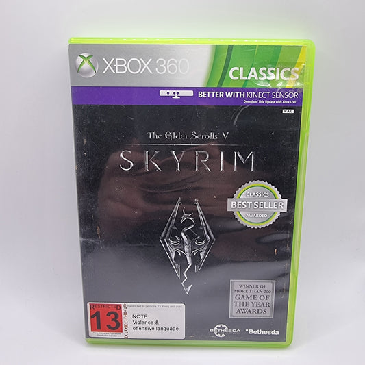 The Elder Scrolls V: Skyrim Xbox 360 Game