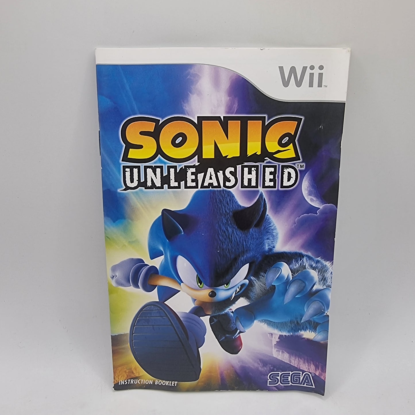 Sonic Unleashed Wii Game