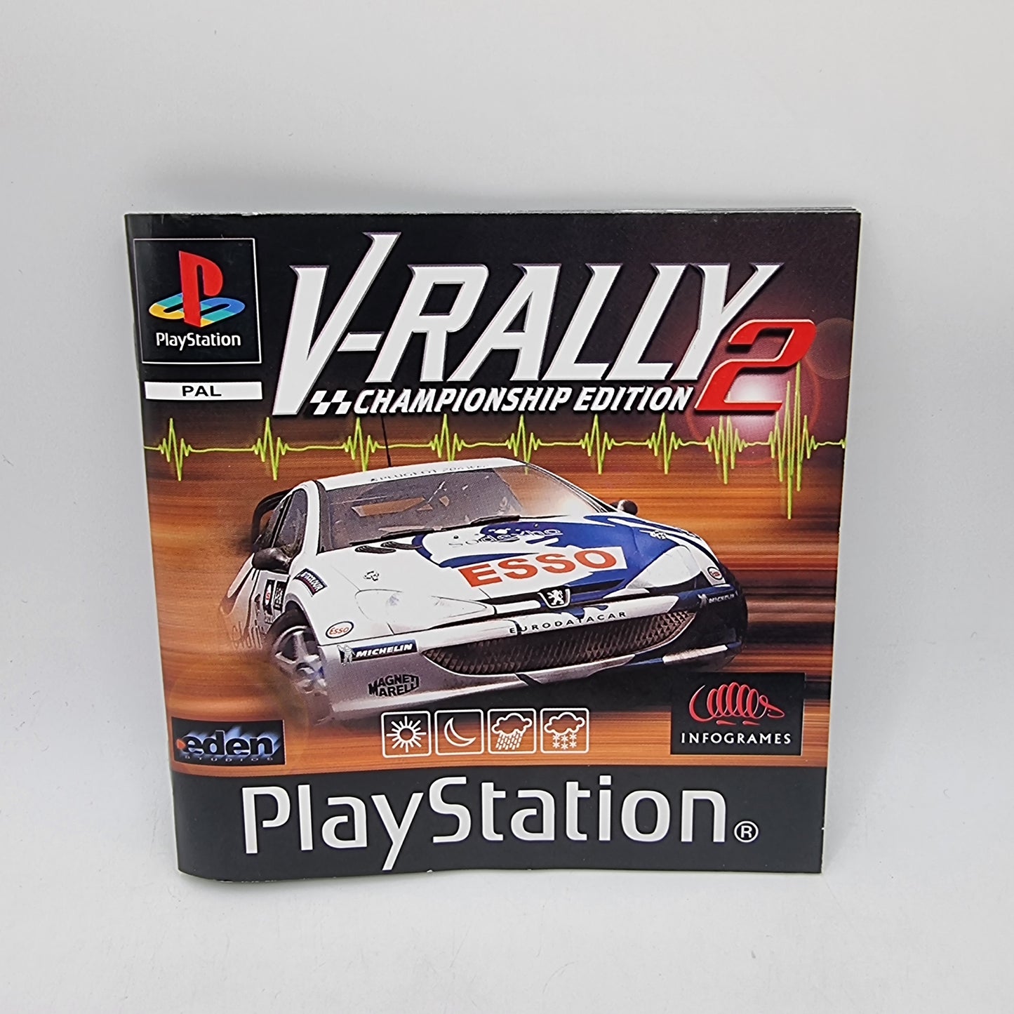 V-Rally 2 Championship Edition PS1 Game