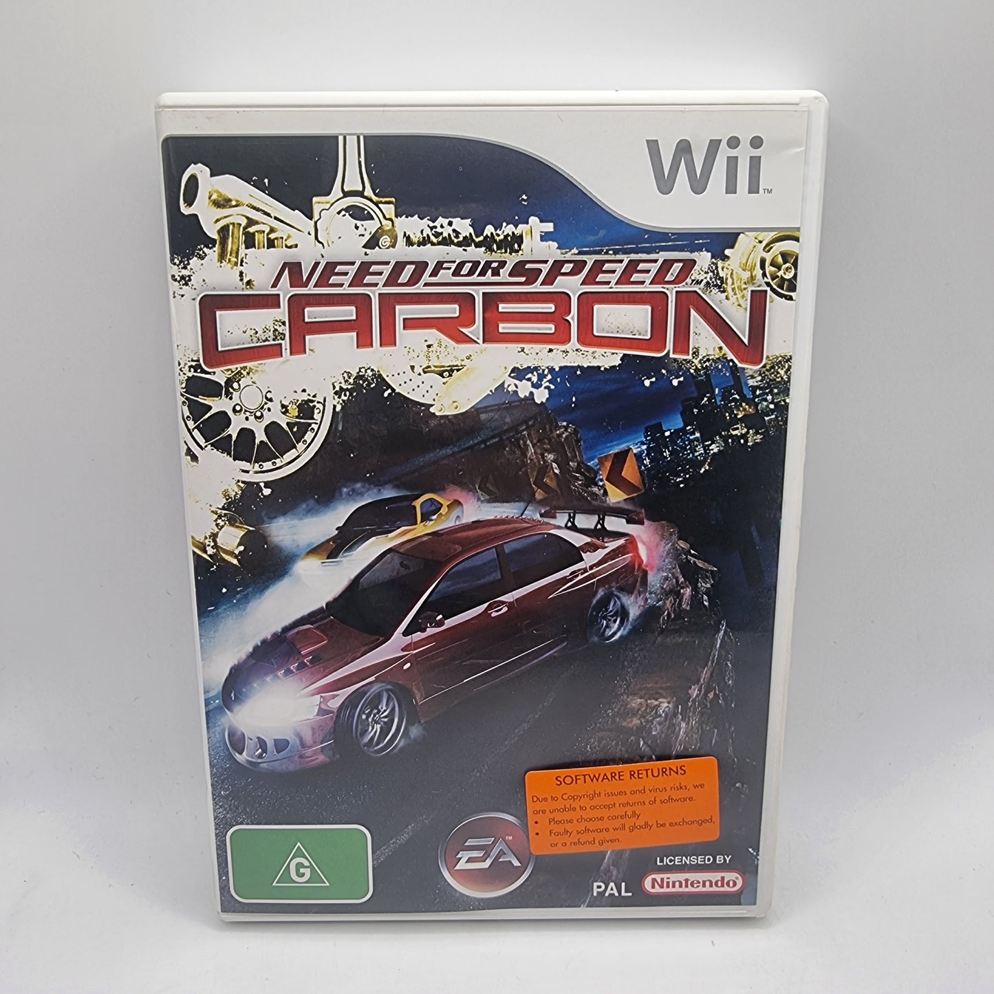 Need for Speed Carbon Wii Game