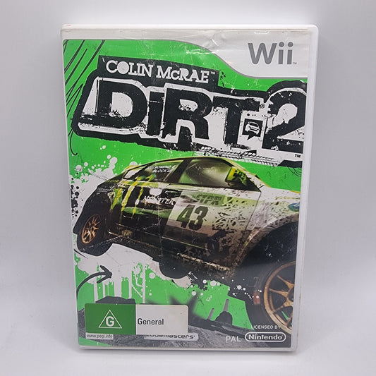 Colin McRae Dirt 2 Wii Game