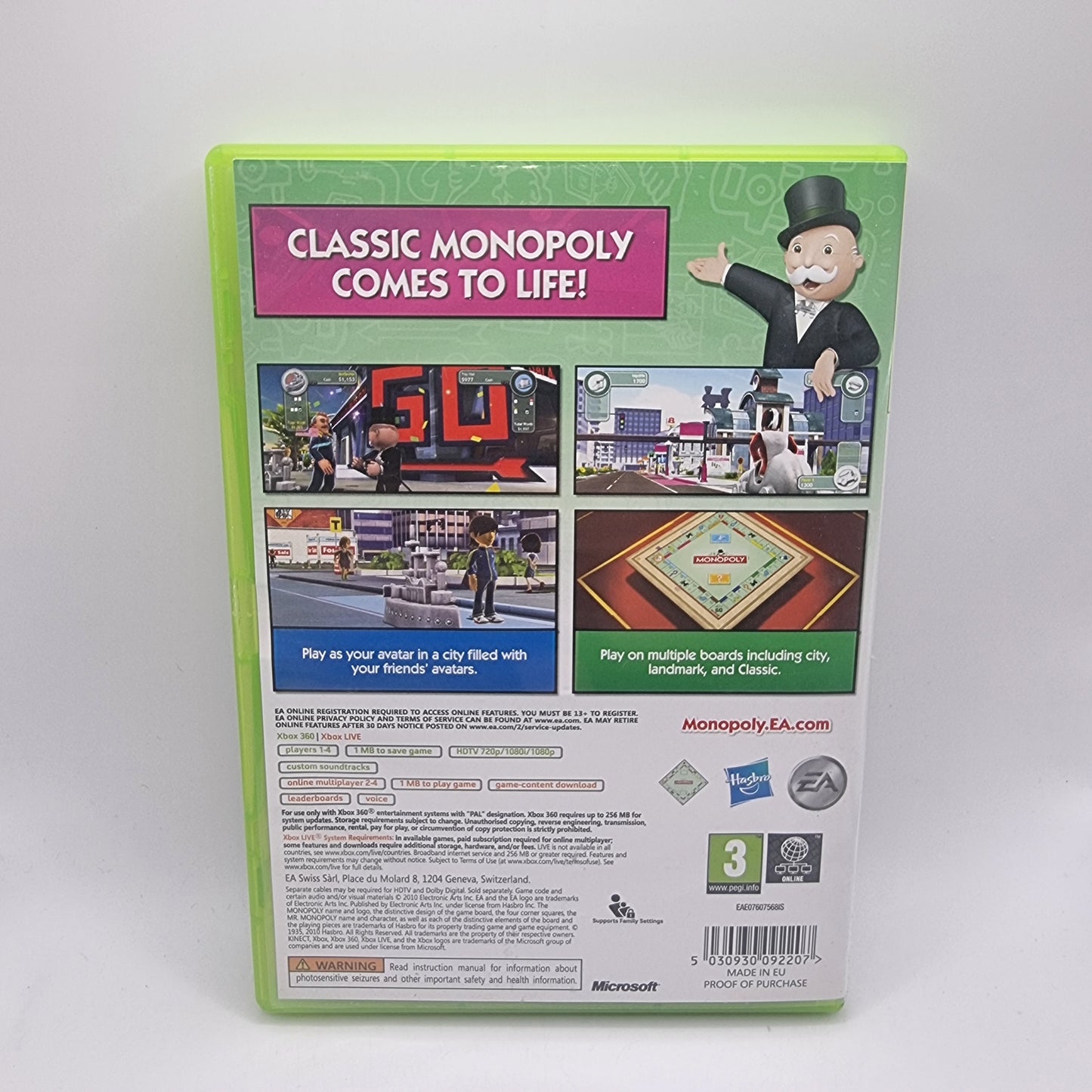 Monopoly Streets Xbox 360 Game