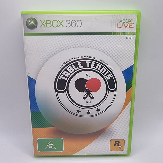 Table Tennis Xbox 360 Game