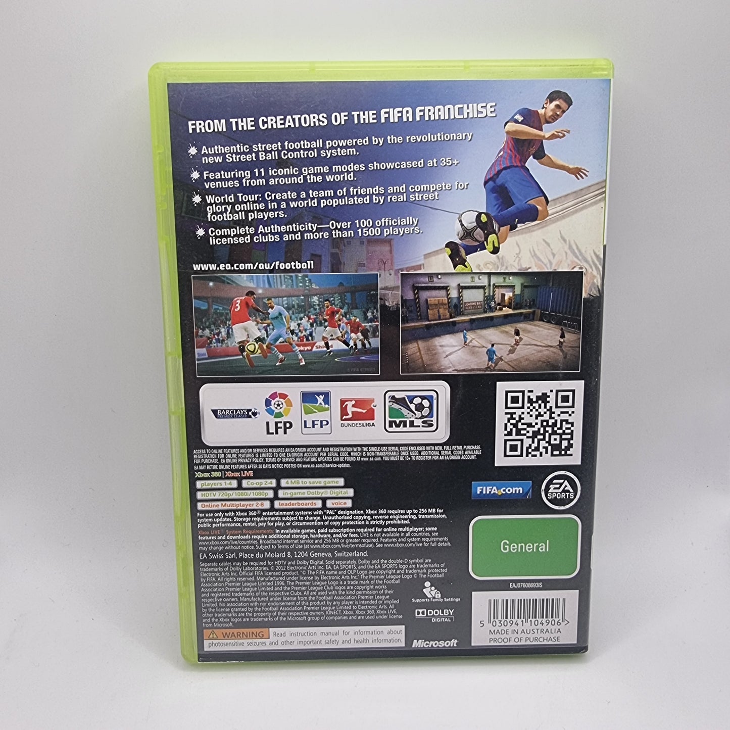 FIFA Street Xbox 360 Game